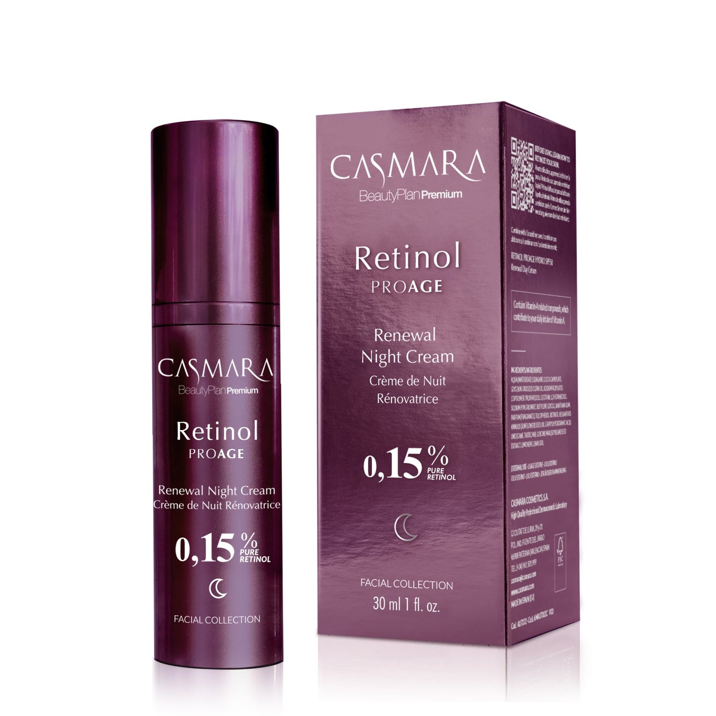 Casmara Retinol ProAge Renewal Night Cream 0,15% - 30ml