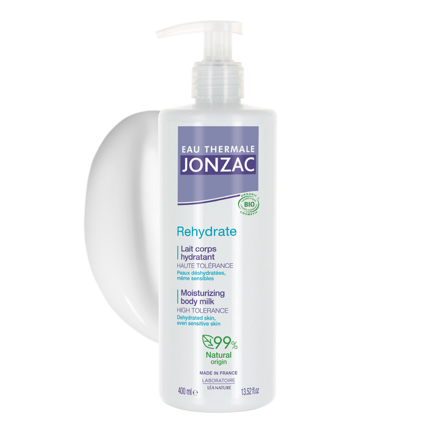 Jonzac leche corporal rehidratante – 400ml