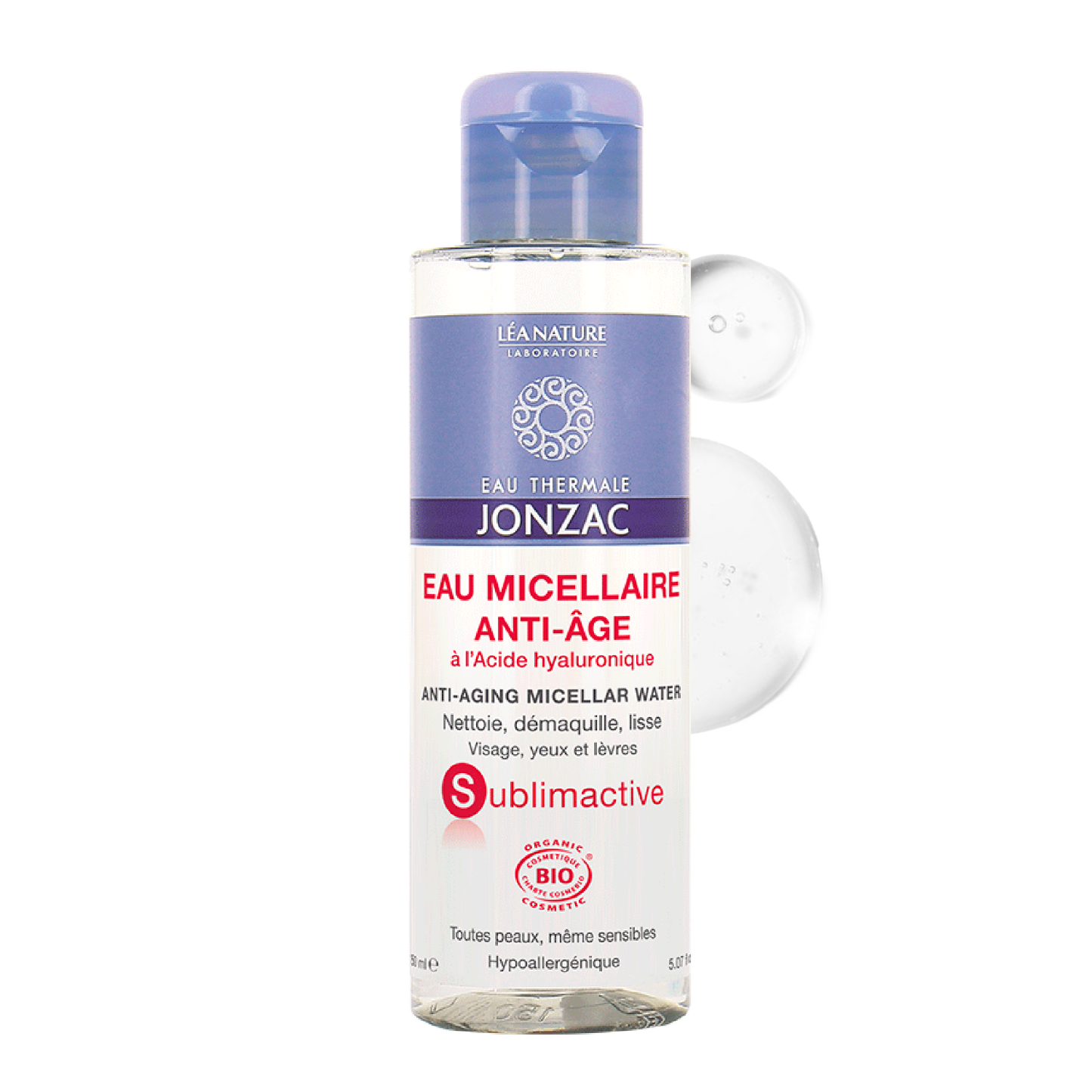 JONZAC AGUA MICELAR ANTI-EDAD – 100ml