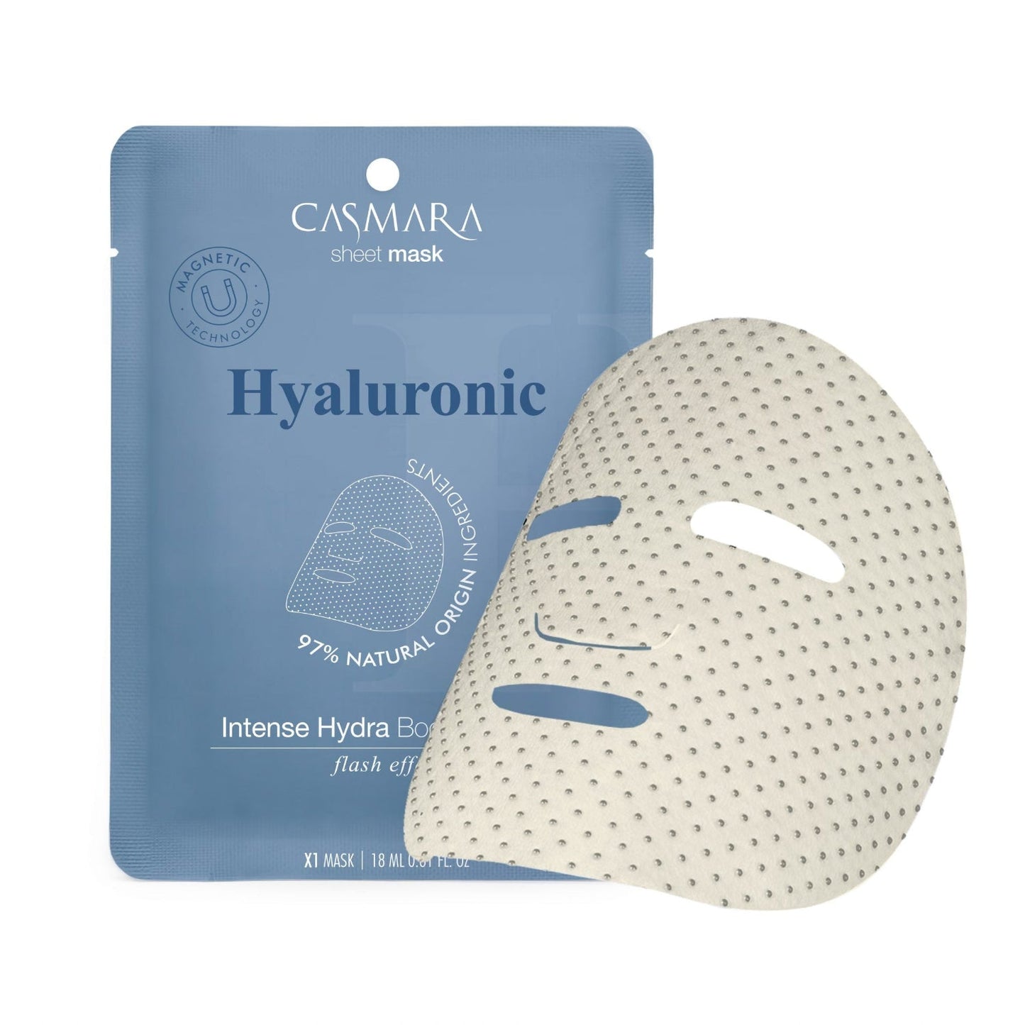 Casmara Mascarilla Hyaluronic - Hidratación y Luminosidad Instantánea x unidad